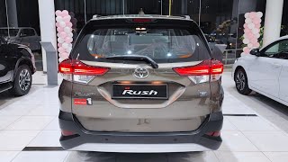 2023 Toyota Rush 15L Bronze Mica Metallic Color  7 Seats SUV  Exterior and Interior [upl. by Inanaup234]