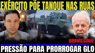 1 TANQUES NAS RUAS EXÃ‰RCITO FAZ DEMONSTRAÃ‡ÃƒO DE FORÃ‡A PARA LULA MORAES DÃ 5 DIAS PARA PGR [upl. by Stichter145]