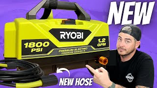 Ryobi 1800psi 1 2gpm Electric Pressure Washer  109 Power Washer [upl. by Yenalem]