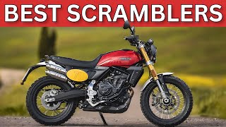 Top 7 Best New Scrambler Motorcycles For 2023 [upl. by Oirom]