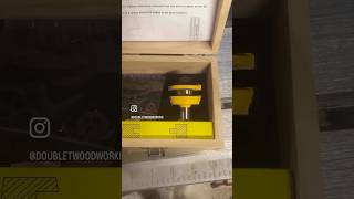 New router bit set routerbits routing doubletwoodworking [upl. by Sseb813]