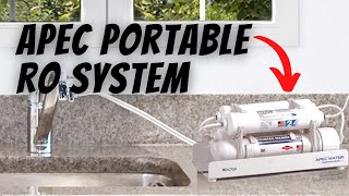 APEC Water Systems ROCTOP Portable Countertop Reverse Osmosis Water Filter System Review💧 [upl. by Ranite]