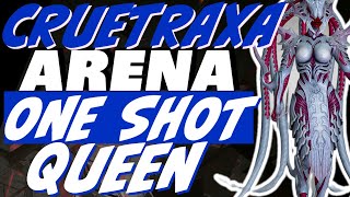 Cruetraxa arena one shot queen Raid Shadow Legends Cruetraxa guide [upl. by Verne]