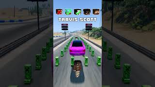 NOOB vs PRO vs HACKER vs HEROBRINE Car Jump Challenge 3 🤫 🚗 shorts beamngdrive [upl. by Liane]