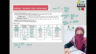 Min varians dan sisihan piawai  taburan serakan data terkumpul  matematik tingkatan 5 [upl. by Clardy]