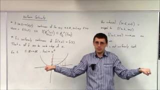 Topics In Analysis Lecture 13 Uniformly Continuous Functions [upl. by Asi]