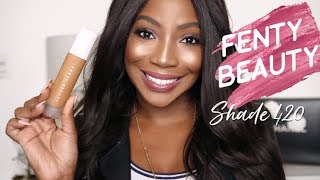 FENTY FOUNDATION REVIEW 420  Whitney Wiley [upl. by Yahsel918]