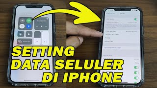 Cara menyalakan data internet seluler di hp iPhone Lakukan Settingan Ini Dulu [upl. by Mariande]