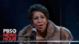 WATCH Aretha Franklin sings quotYou Make Me Feel Like A Natural Womanquot [upl. by Helprin]