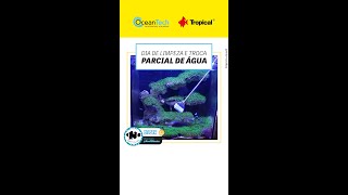 Dicas essenciais Medindo salinidade e trocando perlon no aquário marinho de 35L [upl. by Janella]