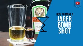 Jager Bomb  How to make a Jäger Bomb Cocktail Recipe by Drink Lab Popular [upl. by Bruns]