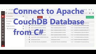 How to connect to CouchDB Database from C [upl. by Dimitris392]