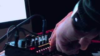 Korg Volca Beats Midi out drives a Clavia Nord Drum1 [upl. by Pollux]