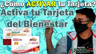 🚨💲ATENCIÓN ALUMNOS 🥳✅ ACTIVA tu Tarjeta del Bienestar para cobrar TUS Becas Bienestar Benito Juárez [upl. by Einram828]