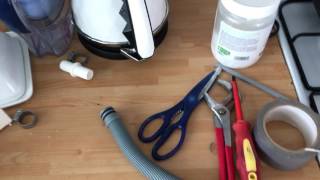 Repair dishwasher or washing machine waste pipe [upl. by Lorelei]