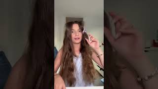 Vaker haarstijlen proberen hair hairstyle curls curlyhair funny [upl. by Yrok]