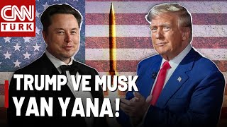 Trump Ve Musk Roketin Fırlatılmasını İzledi ABDyı Trumpla Musk Mı Yönetecek [upl. by Tiffani773]