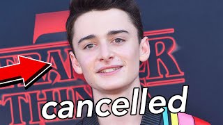 Noah Schnapp Is Being CANCELLED Leaked Video [upl. by Aihtnamas]