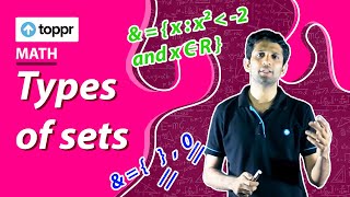 Types of sets  Advanced functions  Sets  Class 11 Maths [upl. by Osnofla783]