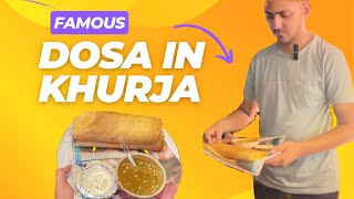 015  Famous Dosa in Khurja near Devi Mandir  Vlog  JatinSharmaVlogs [upl. by Maleeny87]