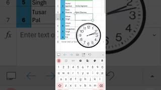 Excel name formation of automatic formula use in excel Microsoft office 365 green screen 10k shorts [upl. by Eissim746]