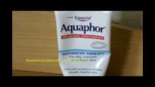 Review of Aquaphor Healing Ointment Advanced Therapy Relief for Dry Skin and Eczema [upl. by Ebehp]