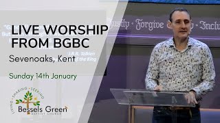 14th January  live streamed worship from Bessels Green Baptist Church Sevenoaks Kent [upl. by Lupe]