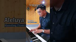 Try not to sing this Aleluya part 3 shorts catholic piano [upl. by Eugatnom312]