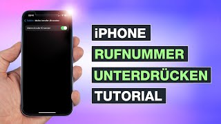 iPhone Nummer unterdrücken  So rufst du ANONYM an  Tutorial  Testventure [upl. by Stiruc615]