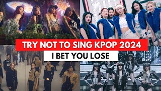 TRY NOT TO SING OR DANCE I 2024 KPOP EDITION IMPOSSIBLE FOR MULTISTANS [upl. by Maggio636]