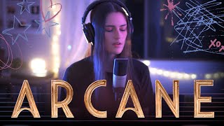 Arcane  Goodbye Cover by Rachel Hardy amp garrettwmusic [upl. by Ynnej369]