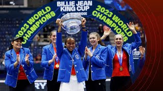 Le Canada remporte sa première Coupe BillieJeanKing [upl. by Jocko]