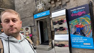 Camera Obscura and World of Illusions Edinburgh Royal Mile  MacBlogs [upl. by Inal]