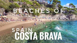 Best beaches of Costa Brava Spain [upl. by Llerrac733]