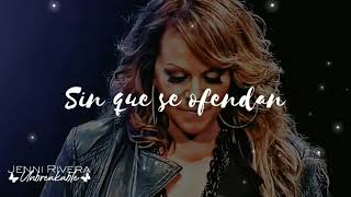 Jenni Rivera  Sufriendo a Solas LyricsLetra [upl. by Decato]