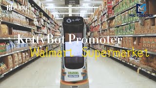 KettyBot Supermart Walmart Dubai UAE Pudu Robotics MIC Robotics [upl. by Garvin]