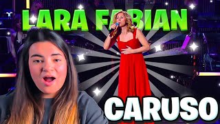 EMOTIONAL PERFORMANCE BY LARA FABIAN  quotCarusoquot  First TIME Reaction [upl. by Atteuqcaj968]