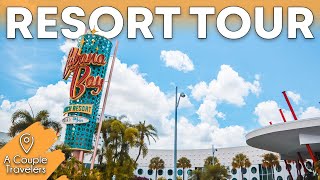 Universal’s Cabana Bay Beach Resort Tour  Universal Prime Value Hotel  Universal Resort Tour [upl. by Ahsac]