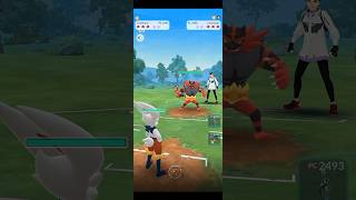 🔥Cinderace Vs Incineroar PVP Batalla de Iniciales en Pokémon Go🔥 PokemonGo pokémon [upl. by Hterag]