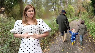 Princess Beatrice is pregnant with second child with Edoardo Mapelli Mozzi [upl. by Miuqaoj]