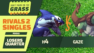 H4 Orcane Ranno vs gaze Kragg  DPG 2024  Rivals of Aether 2 Losers Quarters Pools [upl. by Beatrice]