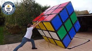 Making The Largest Rubik’s Cube  Guinness World Records [upl. by Ak]