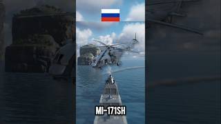 Modern Warships MI171SH helicopter 🚁🇷🇺 shorts short helicopter modernwarships [upl. by Natlus]