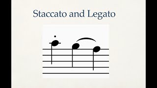 Staccato and Legato Explained  how to read and play these beautiful musical articulations [upl. by Manville]