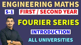 FOURIER SERIES  S1  DIRICHLETS CONDITION  ENGINEERING MATHEMATICS  SAURABH DAHIVADKAR [upl. by Westbrooke]