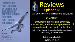 Episode 5 C2 EPA entrustment and the conceptualization of competence in the health professions [upl. by Gothard528]