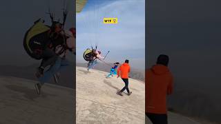 WTF 1 Glider 3 Person 😨 What is This Guys 😳🫡 whatthefun wtf paragliding heyboy awolnation han [upl. by Lemar]