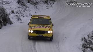 Sigdalsrally 14012017 Cam1 SS 1 og 7 [upl. by Eladnwahs]