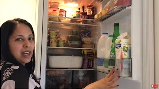 London Fridge Organisation  Small Kitchen Organising Tips 2  kitchen tour  appliances  Full tour [upl. by Assenat]