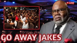 CONGREGATION REFUSAL of pastor TD jakes form ENTERING THE POTTERS HOUSE TODAY AND THIS HAPPENED [upl. by Kucik]